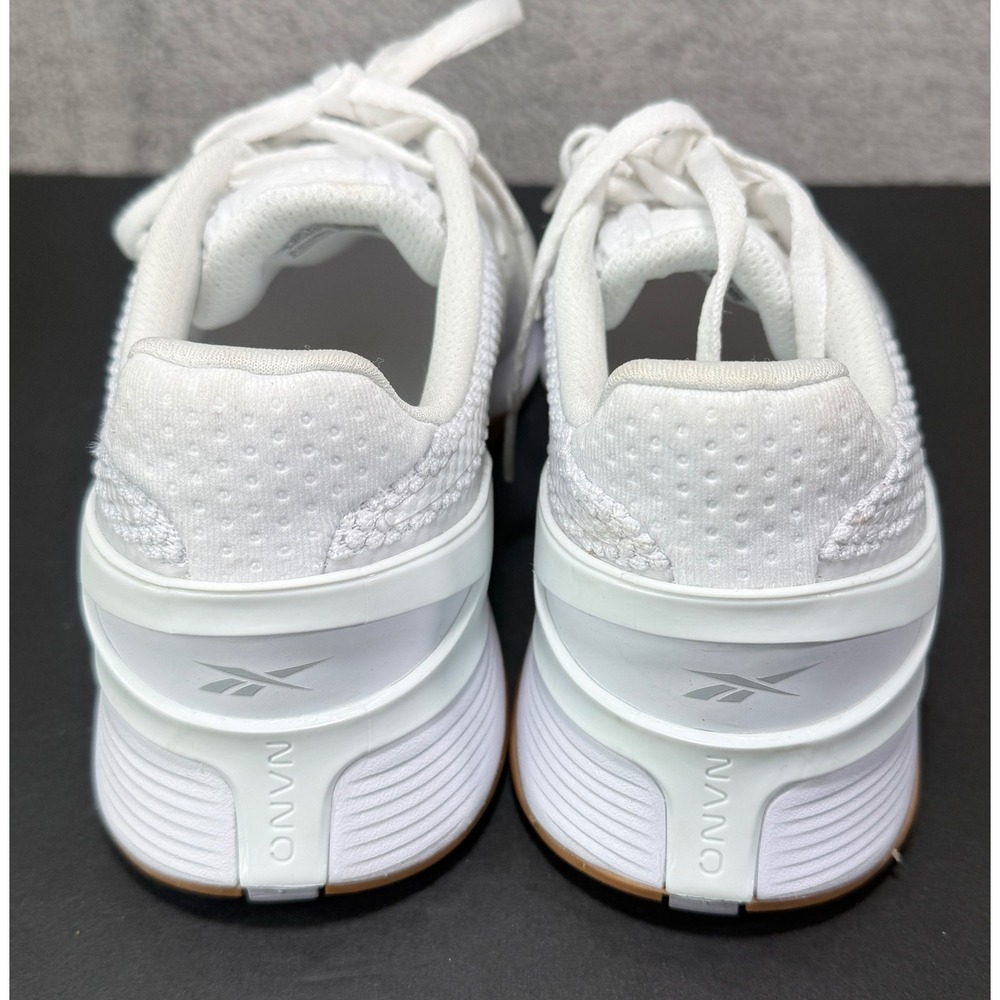 Reebok Nano X3 Training Shoes Womens 9 White Gum Sole CrossFit Gym Sneakers - Picture 4 of 9